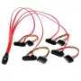 StarTech.com 50 cm sise-Serial Attached SCSI Mini SAS kaabel – SFF8087 kuni 4x SFF8482
