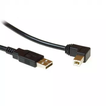 USB 2.0 A-pistik - USB B-pistik (nurgaga) 1,80 m, ACT, SB2408