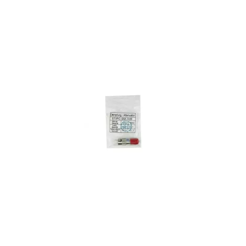 Sumbuti BlueOptics SFA23BK5 5 dB punane ST-pistik