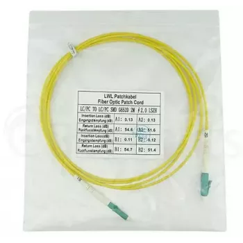 BlueOptics SFP2121BU30MM InfiniBand fiiberoptiline kaabel 30 m LC Kollane