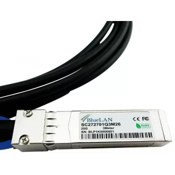 SFP28 DAC-kaabel BlueOptics SFP28-DAC-0.5M-IT 0,5 m isane pistik