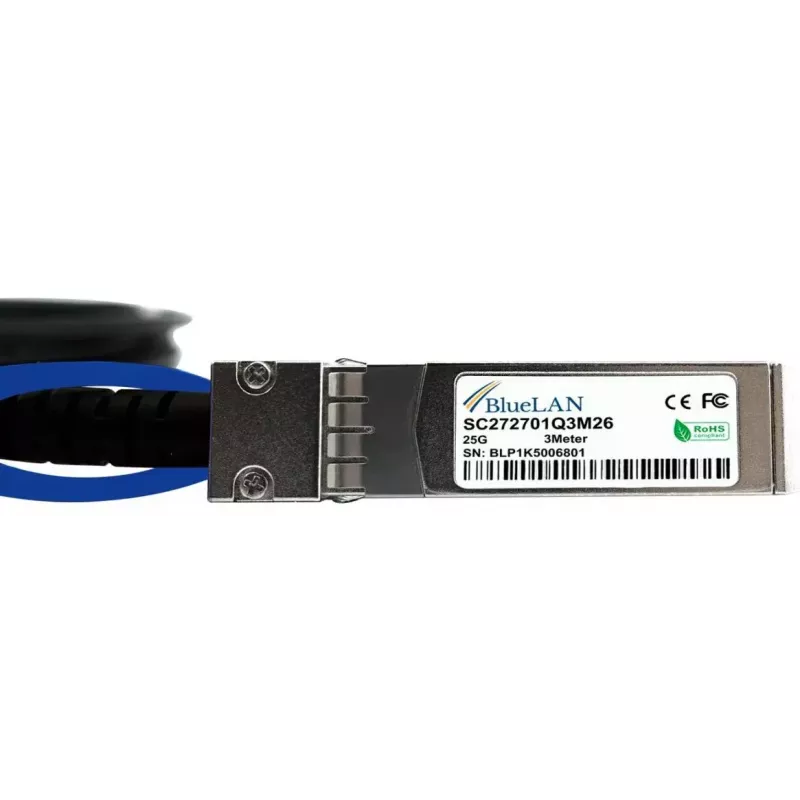 SFP28 DAC-kaabel BlueOptics SFP28-DAC-1M-ZY-BL 1m SFP28 Female