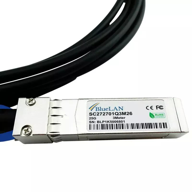 SFP28 DAC kaabel BlueOptics SFP28-DAC-2M-SO 2m Isane/Isane