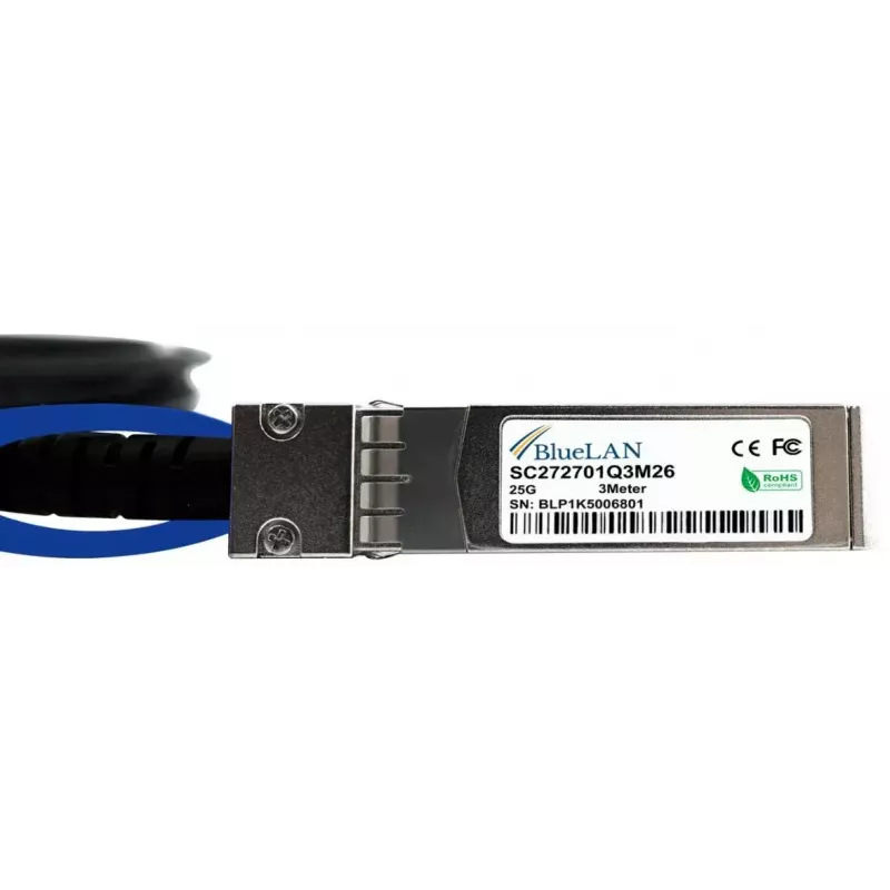 SFP28 DAC-kaabel BlueOptics SFP28-DAC-2M-UQ 2 m Isane/Isane