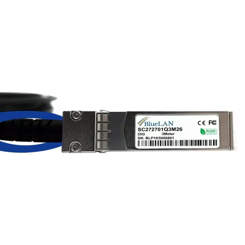 SFP28 DAC kaabel BlueOptics SFP28-DAC-3M-MR-BL 3m Isane/Isane