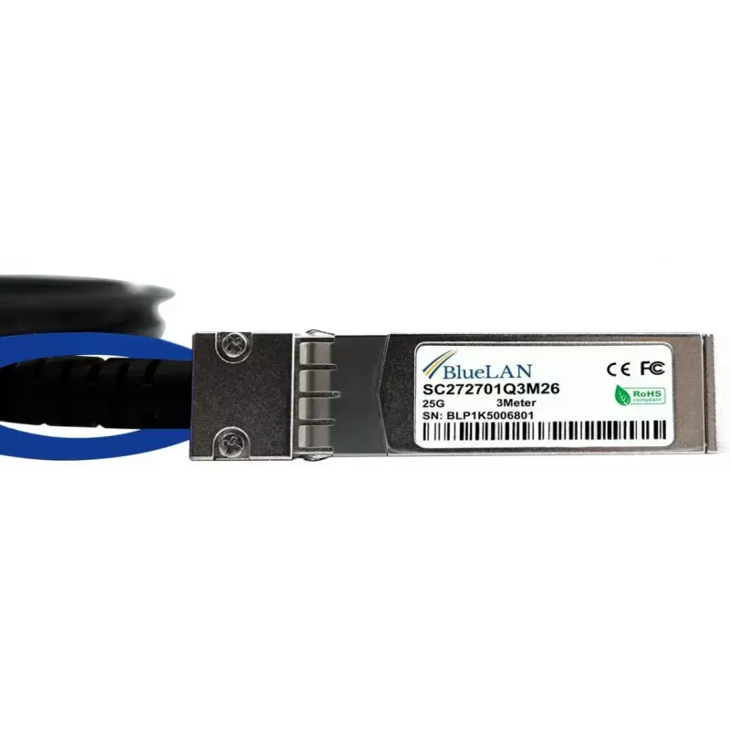 SFP28 DAC kaabel BlueOptics SFP28-DAC-5M-AT 5m Isane/Isane