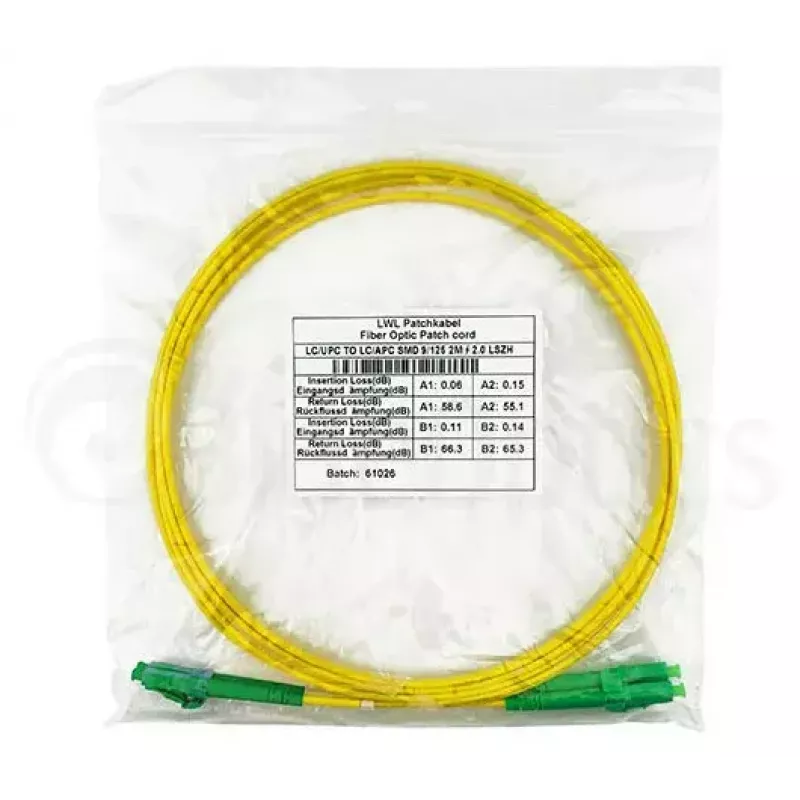BlueOptics SFP3131BU10MM InfiniBand kiudoptiline kaabel 10 m LC kollane