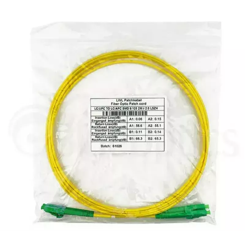 BlueOptics SFP3131BU15MM InfiniBand kiudoptiline kaabel 15m LC kollane