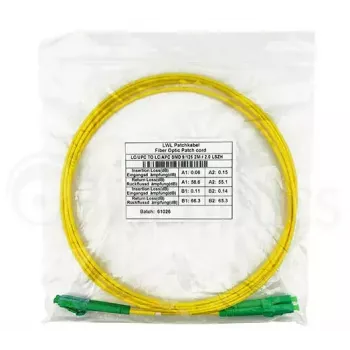 BlueOptics SFP3131BU2MM InfiniBand fiiberoptiline kaabel 2 m LC Kollane
