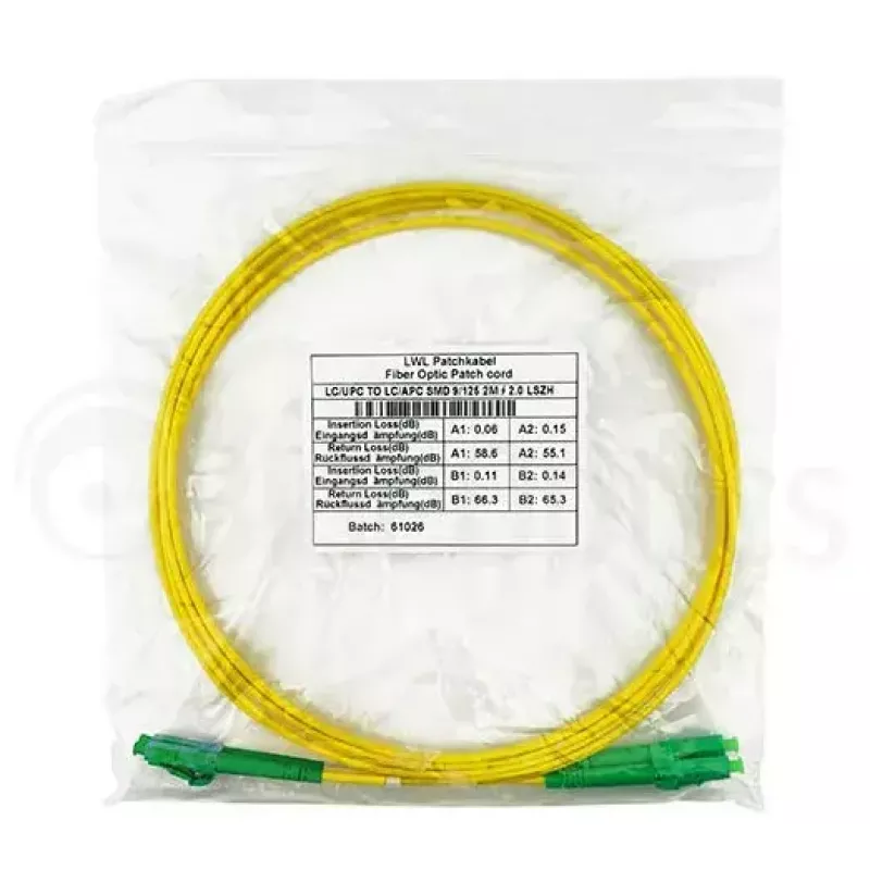 BlueOptics SFP3131BU2MM InfiniBand fiiberoptiline kaabel 2 m LC Kollane