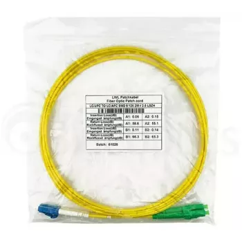 BlueOptics SFP3131BU2MS InfiniBand fiiberoptiline kaabel 2 m LC kollane