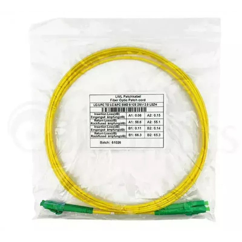 BlueOptics SFP3131BU7.5MM InfiniBand fiiberoptiline kaabel 7,5 m LC Kollane