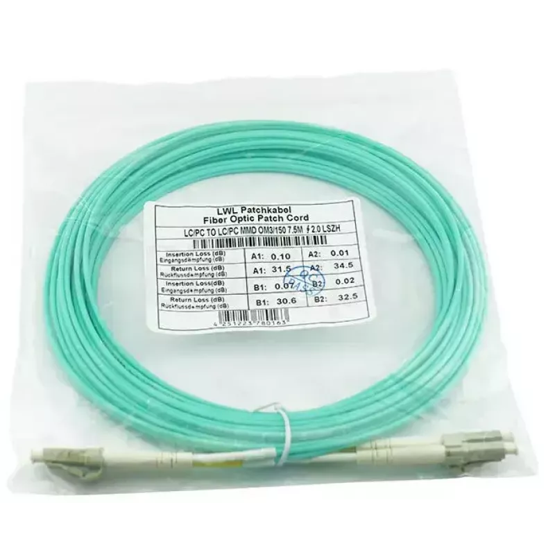 BlueOptics SFP3131EU50MK InfiniBand kiudoptiline kaabel 50 m LC Akvamariin