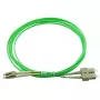 Fiiberoptiline kaabel BlueOptics SFP3132GU5MK LC SC OM5 5 m kollane