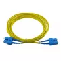 BlueOptics SFP3232BU50MK InfiniBand kiudoptiline kaabel 50 m SC, kollane