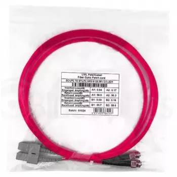 BlueOptics SFP3233FU1MK InfiniBand kiudoptiline kaabel 1 m SC ST OM4