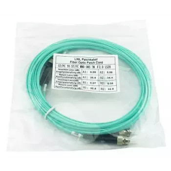BlueOptics SFP3333EU50MK InfiniBand fiiberoptiline kaabel 50 m ST Aqua