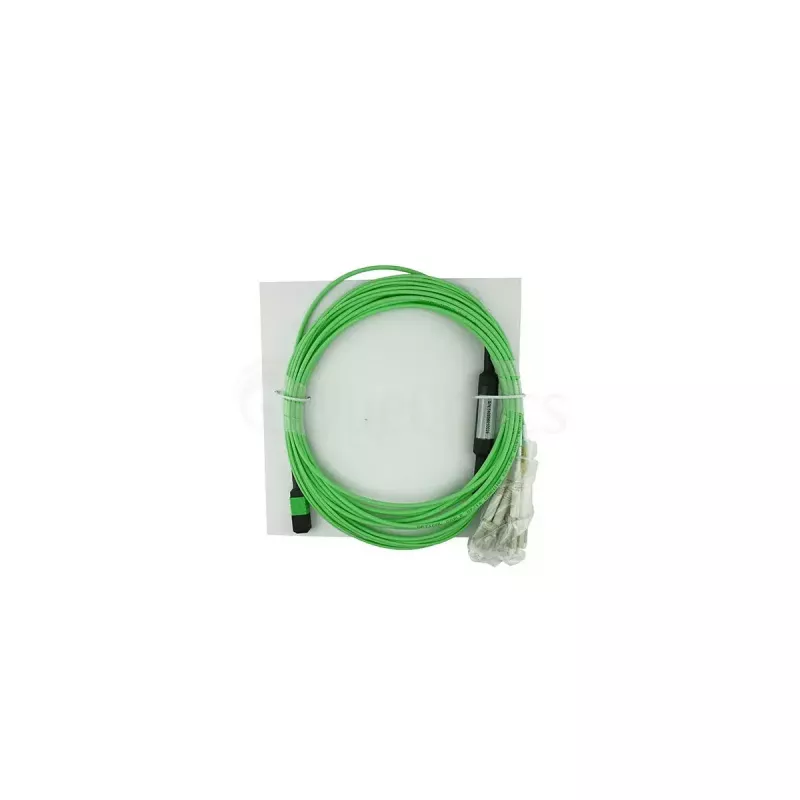 Fiiberoptiline kaabel BlueOptics SFP5141GU2MKB MPO 4x LC OM5 2 m Laimiroheline