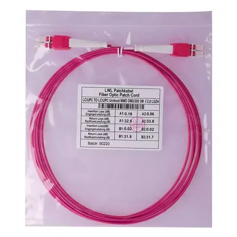 BlueOptics SFP8181FU5MK InfiniBand fiiberoptiline kaabel 5 m LC OM4