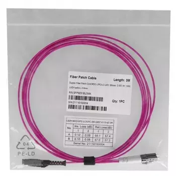 Fiiberoptiline kaabel BlueOptics SFP9231FU3MK MDC LC OM4 3 m magenta