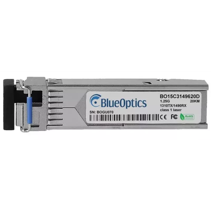 SFP-moodul BlueOptics SFP-BXU34-20KM-IB-BO 1250 Mbit/s