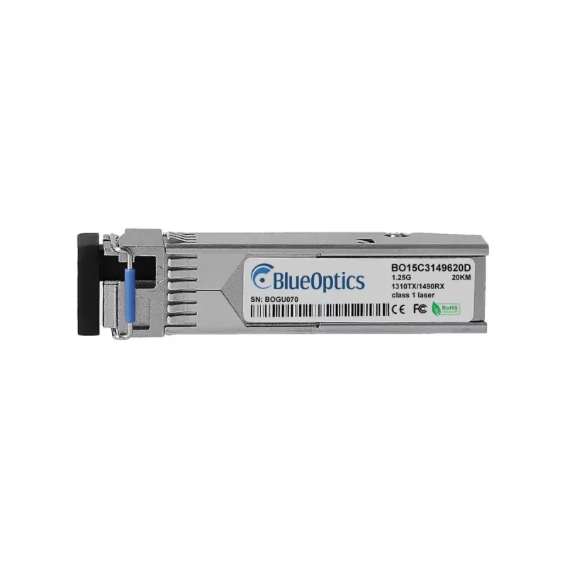 SFP transiiver BlueOptics SFP-GD-BX34-BO 1250 Mbit/s Hõbedane