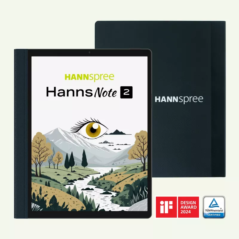 Hannspree HannsNote2 e-luger Puuteekraan 64 GB Wi-Fi Must
