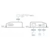 ATEN 1-pordiline RS-232 turvaline seadmeserver PoE, 10/100Base-T(X), 210 g