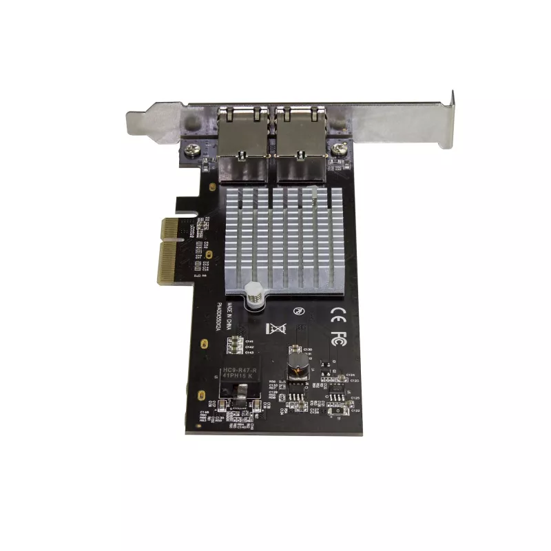 StarTech.com Kahe pordiga 10G PCIe võrguadapteri kaart - Intel-X550AT 10GBASE-T ja NBASE-T PCI Express võrguliidese adapter 10/5/2.5/1GbE mitme gigabitise Etherneti 5 kiirusega NIC LAN-kaart