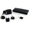 StarTech.com 2-pordiline DVI-videojaotur heliga, DVI, 2x DVI, must, alumiinium, 10 m