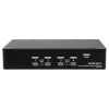 StarTech.com 4 pordiga USB DisplayPort KVM-lüliti heliga, 3840 x 2400 pikslit, must