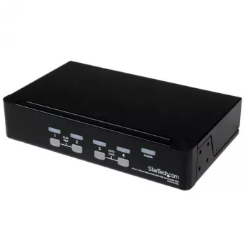 StarTech.com 4-pordine 1U rack-monteeritav USB KVM-lüliti OSD-ga