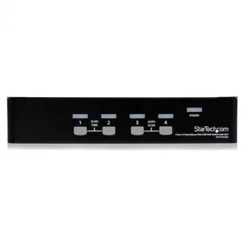 StarTech.com 4-pordine 1U rack-monteeritav USB KVM-lüliti OSD-ga