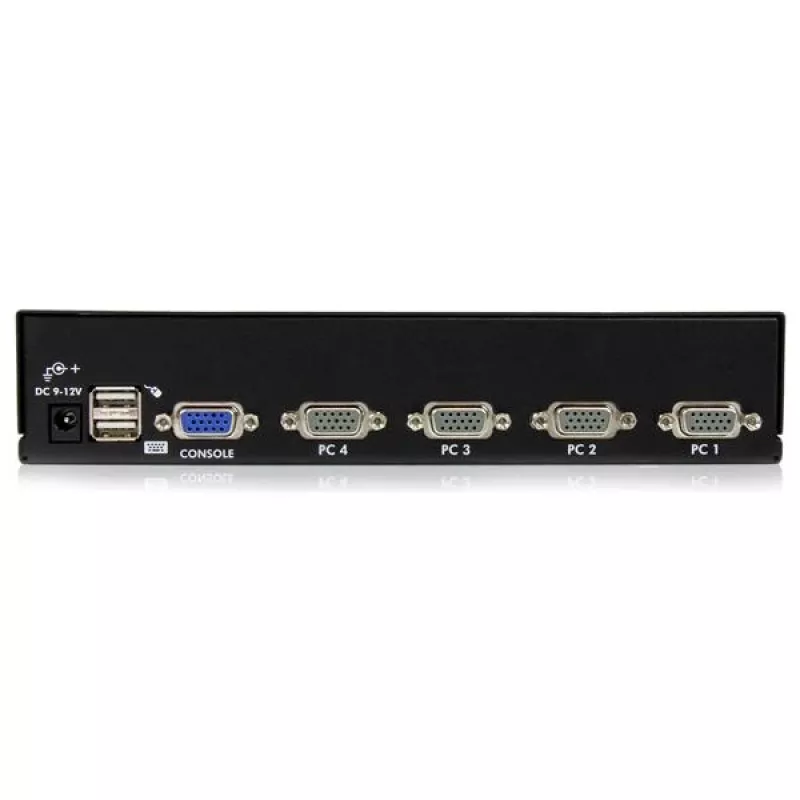 StarTech.com 4-pordine 1U rack-monteeritav USB KVM-lüliti OSD-ga
