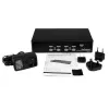 StarTech.com 4-pordine 1U rack-monteeritav USB KVM-lüliti OSD-ga