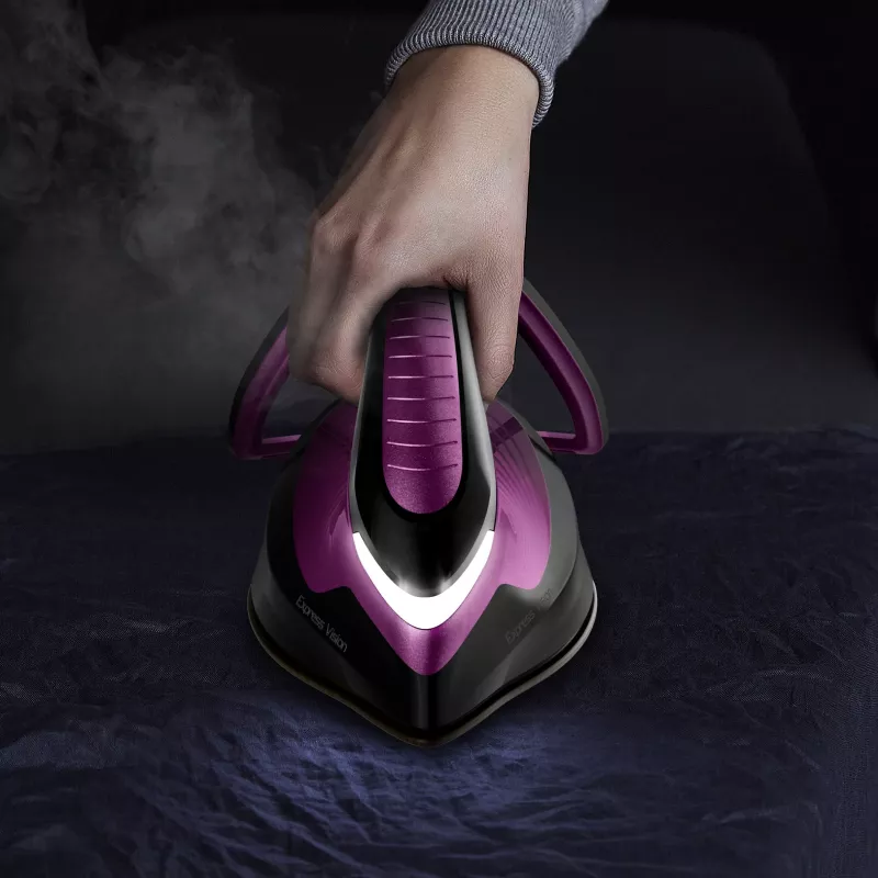 Tefal Express Vision SV8152 2800 W 1,8 L Durilium AirGlide Autoclean tallaplaat lilla, must