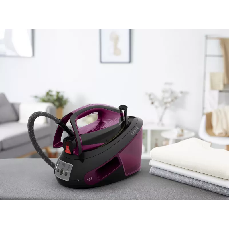 Tefal Express Vision SV8152 2800 W 1,8 L Durilium AirGlide Autoclean tallaplaat lilla, must