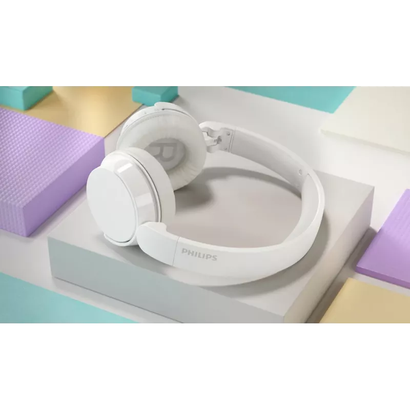 Philips 4000 seeria TAH4209WT/00 kõrvaklapid/peakomplekt Juhtmevaba Peapael Kõned/Muusika Bluetooth Valge