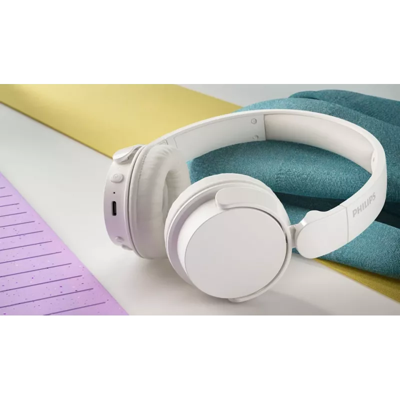 Philips 4000 seeria TAH4209WT/00 kõrvaklapid/peakomplekt Juhtmevaba Peapael Kõned/Muusika Bluetooth Valge