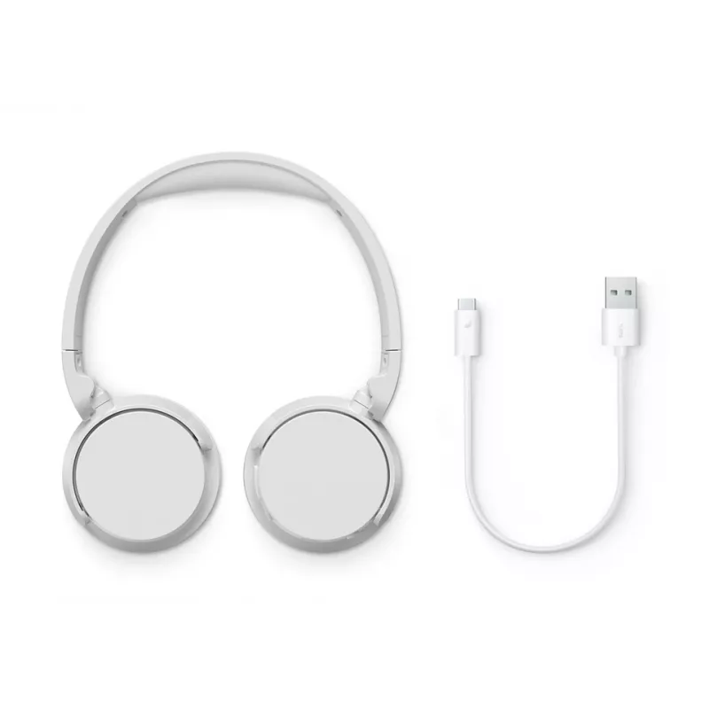 Philips 4000 seeria TAH4209WT/00 kõrvaklapid/peakomplekt Juhtmevaba Peapael Kõned/Muusika Bluetooth Valge