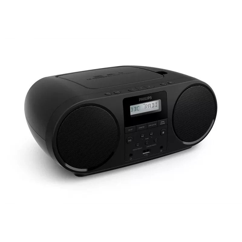 Philips TAZ6000/10 CD-mängija Must Kaasaskantav CD-mängija
