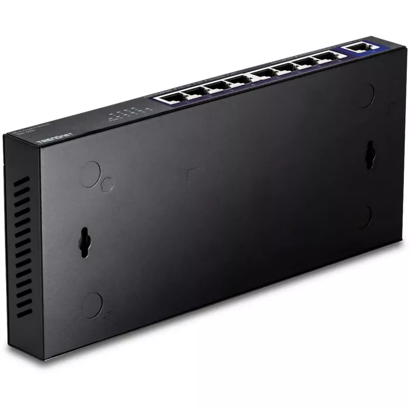 TRENDnet TEG-S591 haldamata 8-pordiline 2,5G Ethernet lüliti, 100/1000/2500, 60 Gbit/s, MAC tabel 4000, seinakinnitusega