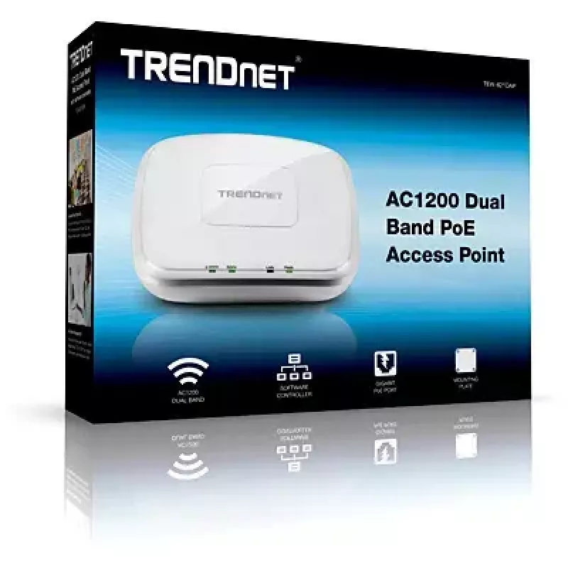 Pääsupunkt Trendnet TEW-821DAP v1.0R 2.4 GHz 5 GHz Wi-Fi