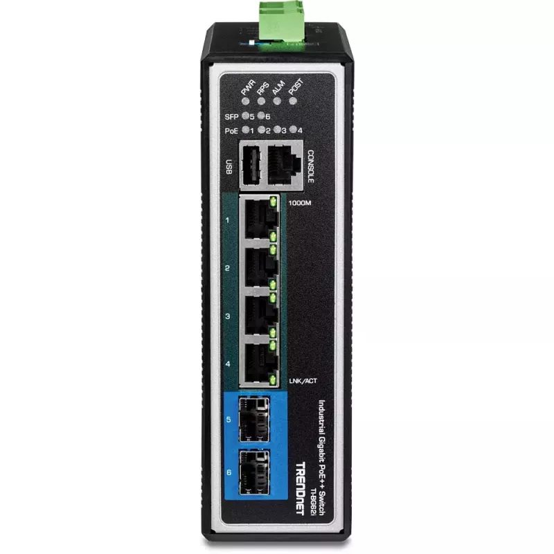 Haldatav lüliti Trendnet TI-BG62I L2+ Gigabit Ethernet PoE 4 porti
