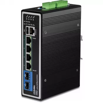 Haldatav lüliti Trendnet TI-BG62I L2+ Gigabit Ethernet PoE 4 porti