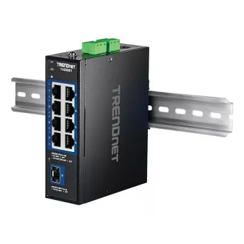 TRENDnet TI-G5091 tööstuslik haldamata 9-pordiline 2.5G Etherneti lüliti 10G SFP+ pordiga
