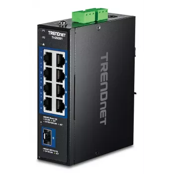 TRENDnet TI-G5091 tööstuslik haldamata 9-pordiline 2.5G Etherneti lüliti 10G SFP+ pordiga