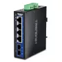 Haldamatu Gigabit Ethernet lüliti TRENDnet TI-G51SC, 4x RJ-45 10/100/1000, 10 Gbit/s läbilaskevõime, 2000 MAC, 9–60 V, seinakinnitus