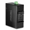 Haldamatu Fast Ethernet PoE-lüliti TRENDnet TI-PELC80 — 8x 10/100 Mbps RJ-45, IEEE 802.3af/at, 48–56 V DC, seinakinnitus