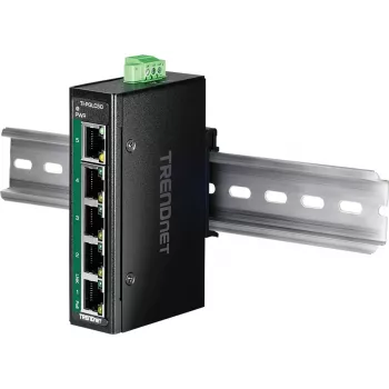 TRENDnet TI-PGLC50 tööstuslik haldamata 5-pordiline Gigabit Ethernet PoE+ lüliti